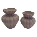 2li Set Dekoratif Vazo Vizon 21x21cm
