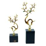 2li Set Geyik Obje 12x33cm