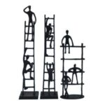 3lü set Döküm Merdiven 7x34cm