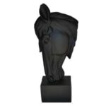 Ancona Küçük At Siyah 27x61cm