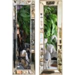 2li Set Çerçeveli Ayna 66x113cm