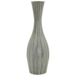 Çizgili Vazo 19x57cm