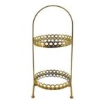 Dekoratif Eskitme Metal Obje 27x61cm