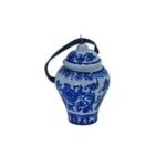 6lı Set Mini Çini Seramik Küp 6x8cm