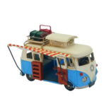 Retro Metal Karavan 12x20cm