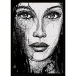 UV Kadın Tablo 75x105cm
