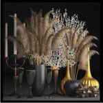 UV Vizon Pampas Tablo 85x85cm